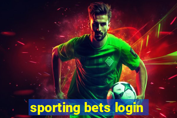 sporting bets login